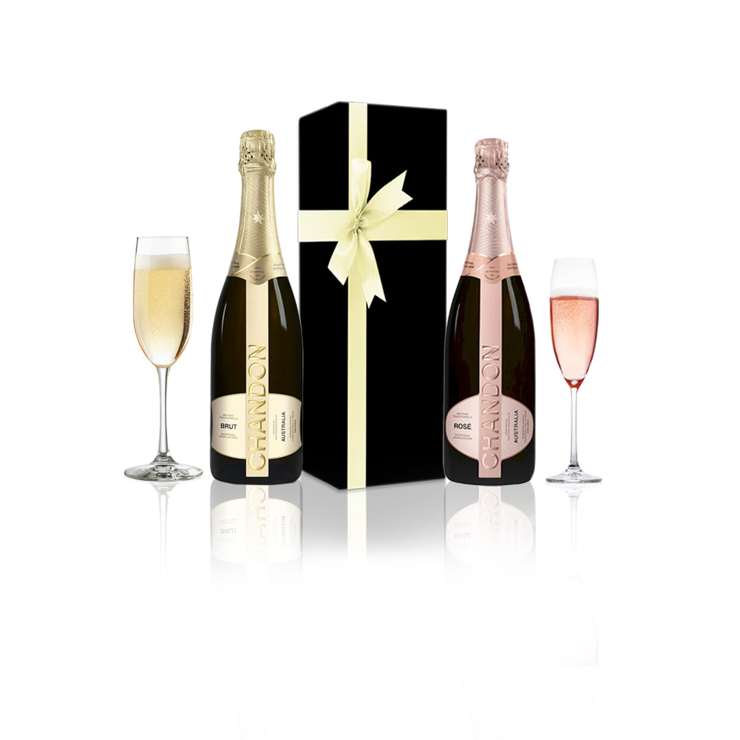 Chandon Gift Box - Chandon Brut & Chandon Rose 750ml-0